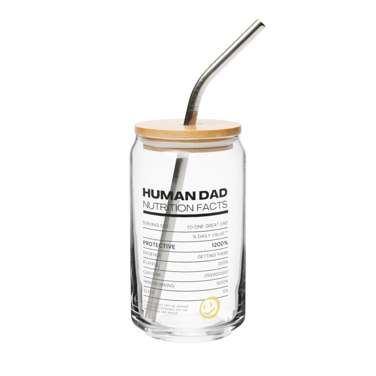 HUMAN DAD Glass