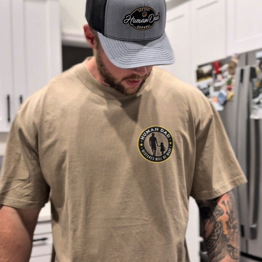 OVERSIZED Tee (Bone / Khaki)