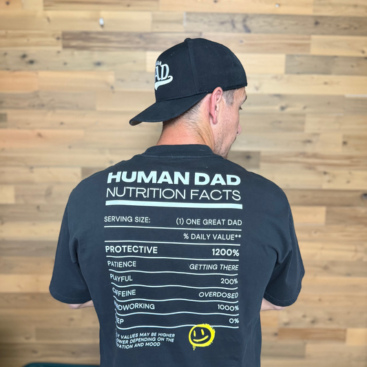 DAD NUTRITIONAL FACTS (Faded Black)
